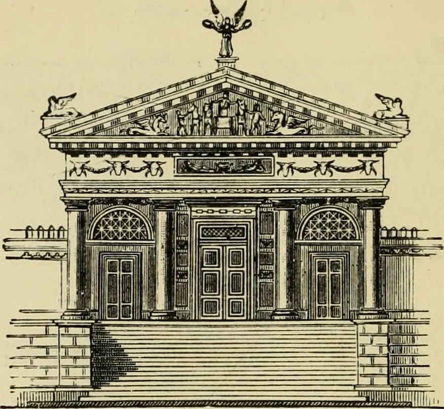 An illustration from Architecture, classic and early Christian, 1888, leaf 165