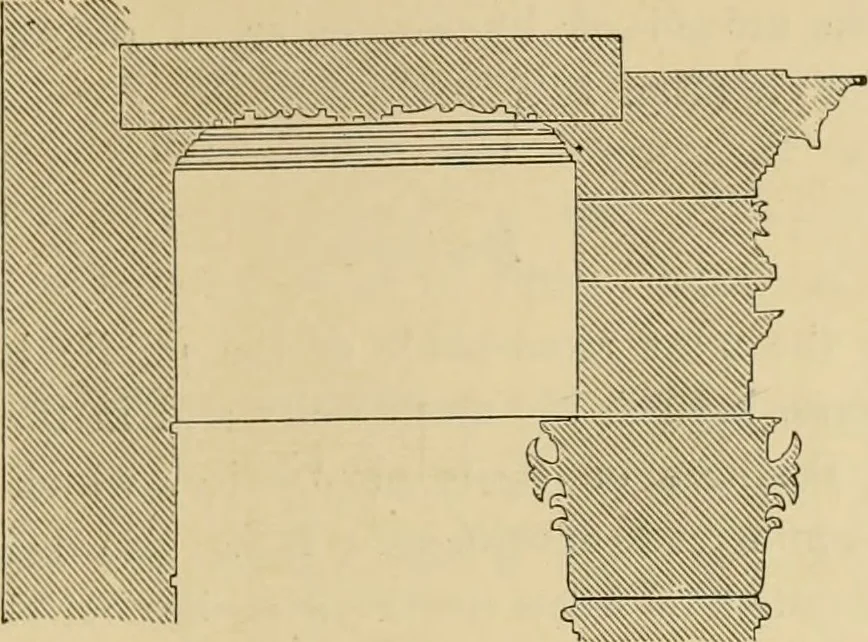 An illustration from Architecture, classic and early Christian, 1888, leaf 180