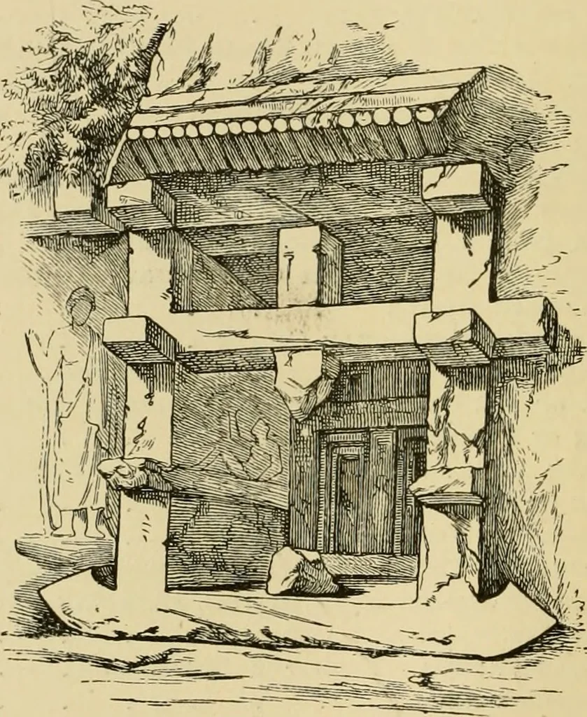 An illustration from Architecture, classic and early Christian, 1888, leaf 21