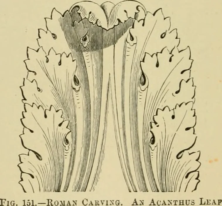 An illustration from Architecture, classic and early Christian, 1888, leaf 221