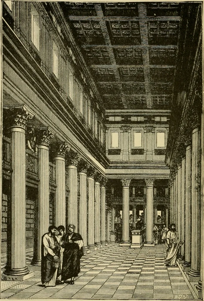 An illustration from Architecture, classic and early Christian, 1888, leaf 227