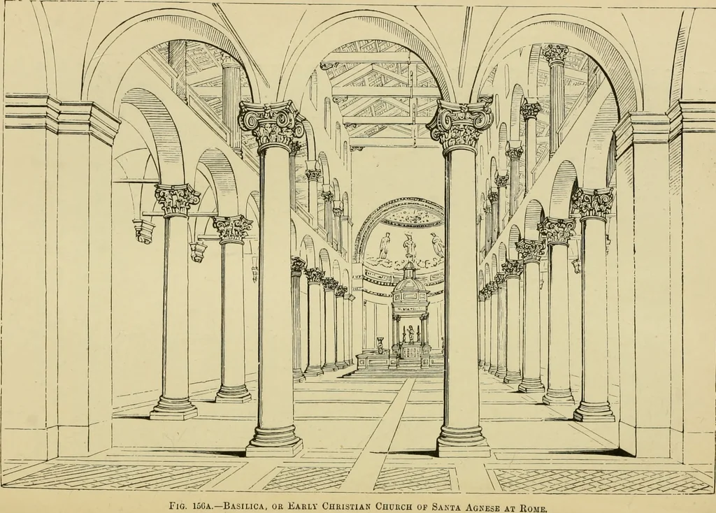 An illustration from Architecture, classic and early Christian, 1888, leaf 229