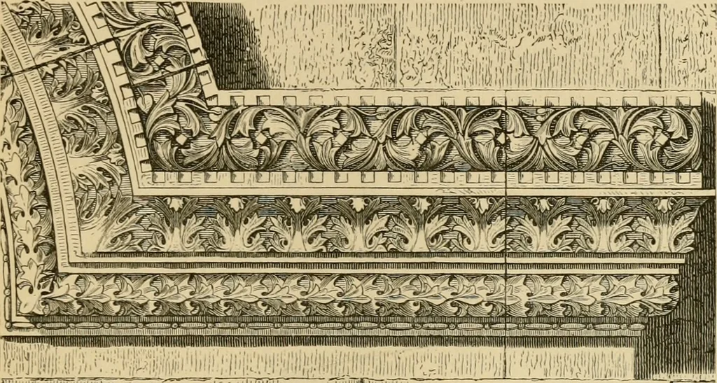 An illustration from Architecture, classic and early Christian, 1888, leaf 246