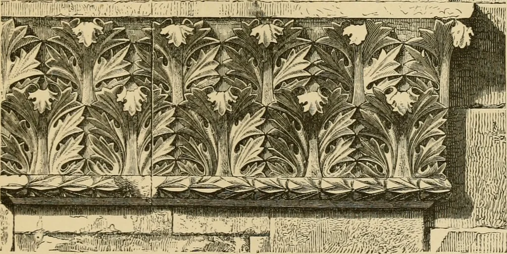An illustration from Architecture, classic and early Christian, 1888, leaf 246