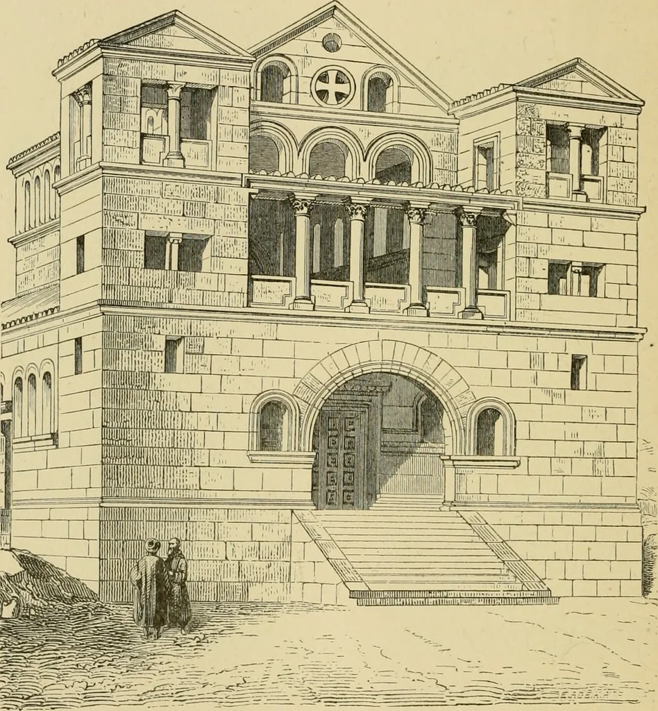 An illustration from Architecture, classic and early Christian, 1888, leaf 247