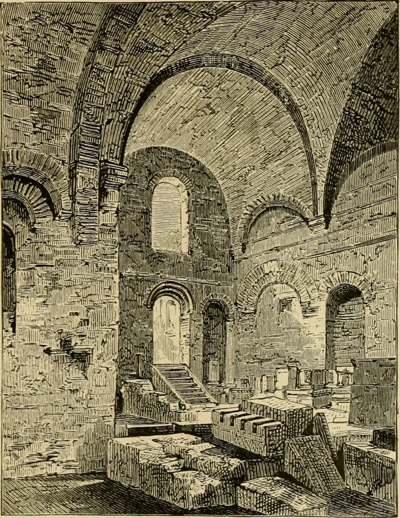 An illustration from Architecture, classic and early Christian, 1888, leaf 254