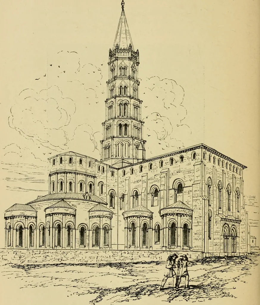 An illustration from Architecture, classic and early Christian, 1888, leaf 255