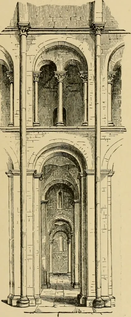 An illustration from Architecture, classic and early Christian, 1888, leaf 256