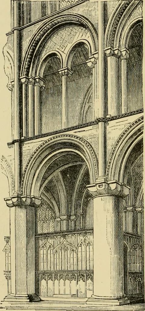 An illustration from Architecture, classic and early Christian, 1888, leaf 263