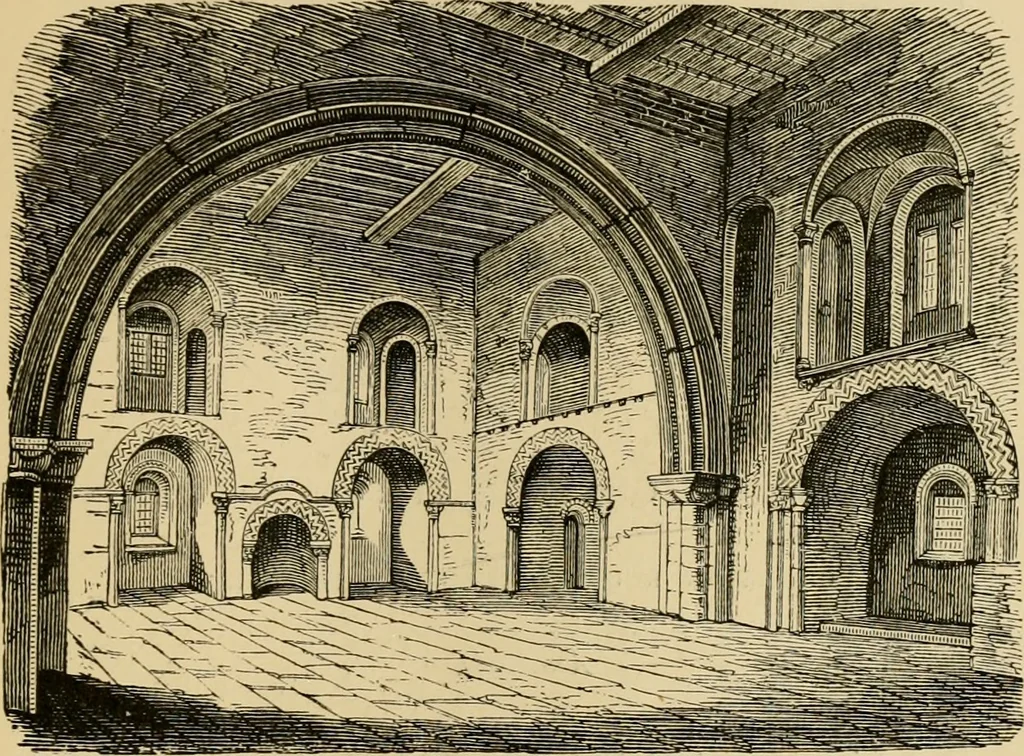 An illustration from Architecture, classic and early Christian, 1888, leaf 266