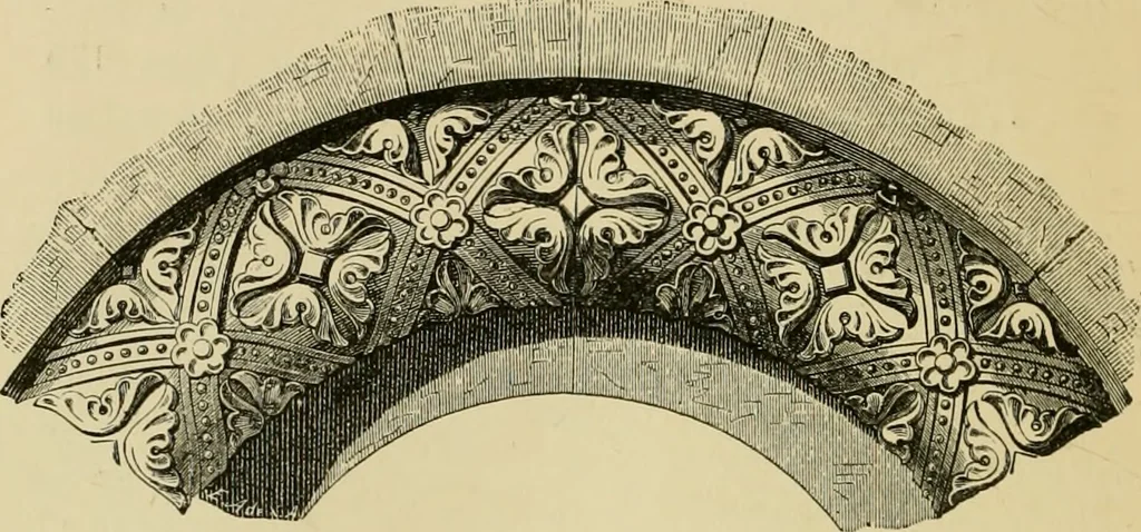 An illustration from Architecture, classic and early Christian, 1888, leaf 267