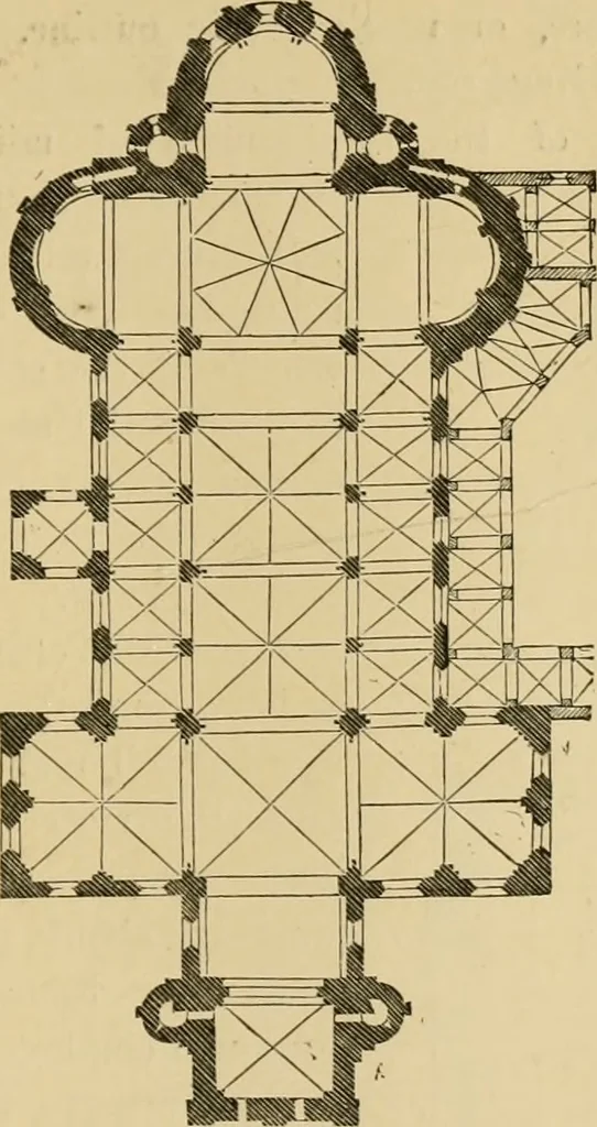 An illustration from Architecture, classic and early Christian, 1888, leaf 268