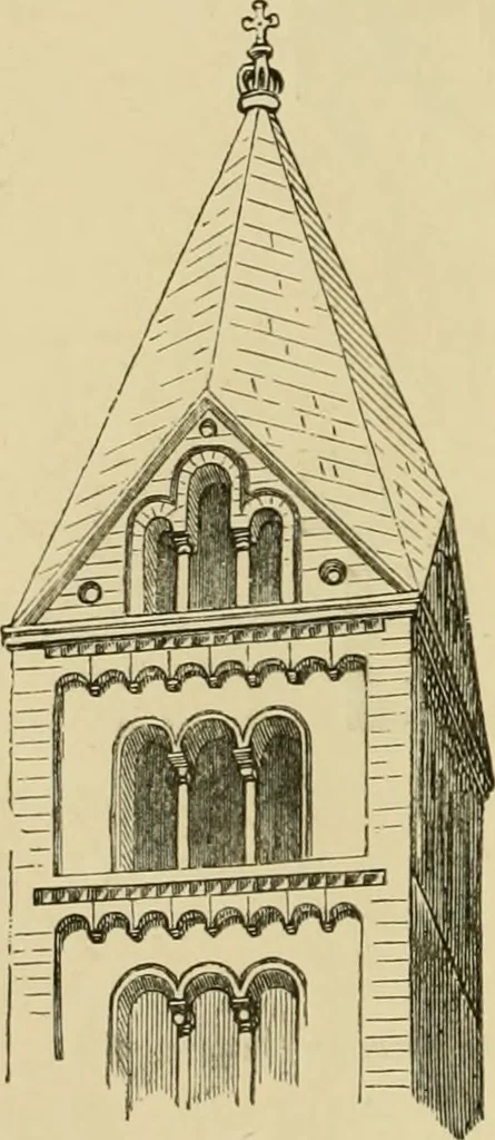 An illustration from Architecture, classic and early Christian, 1888, leaf 269