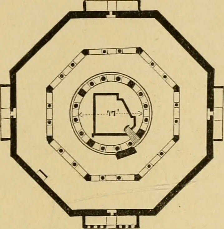 An illustration from Architecture, classic and early Christian, 1888, leaf 288