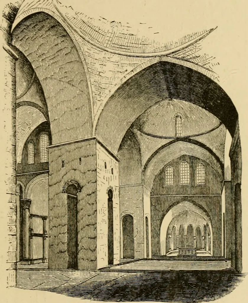 An illustration from Architecture, classic and early Christian, 1888, leaf 32