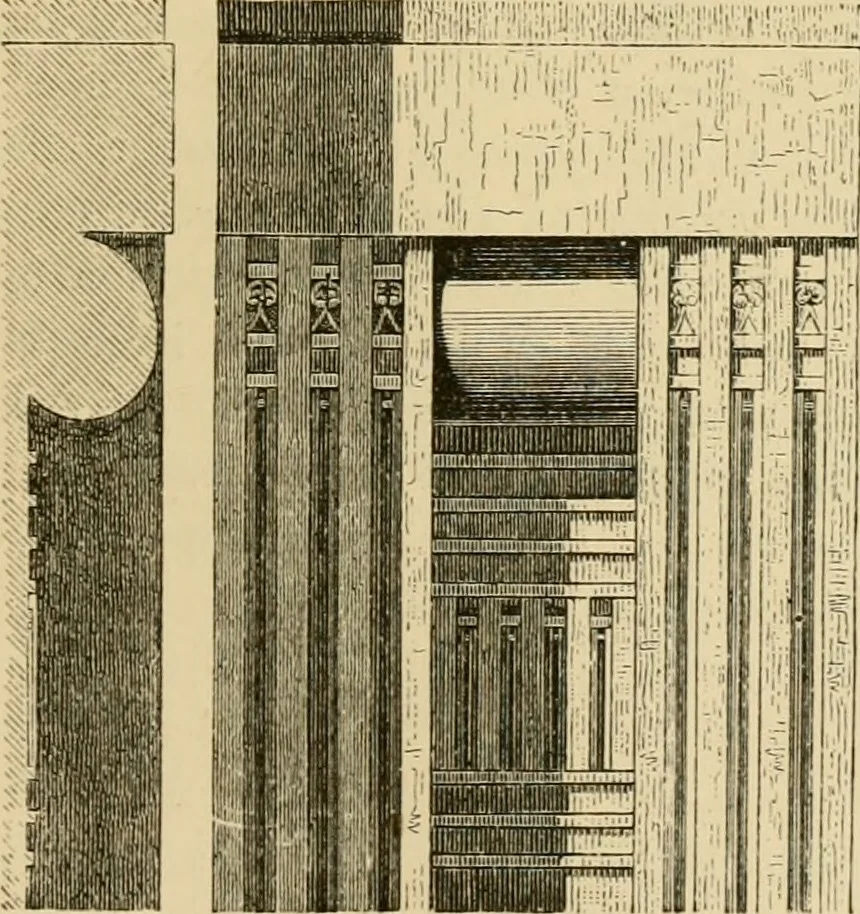 An illustration from Architecture, classic and early Christian, 1888, leaf 48