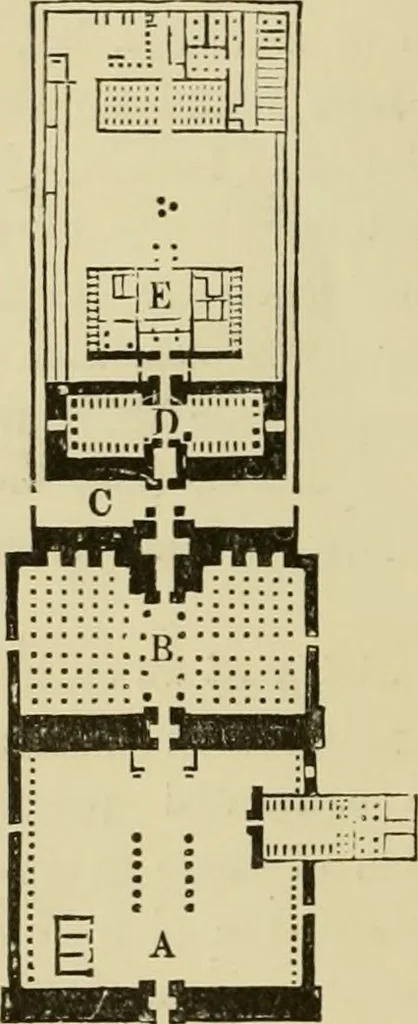An illustration from Architecture, classic and early Christian, 1888, leaf 53