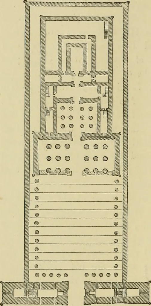 An illustration from Architecture, classic and early Christian, 1888, leaf 57