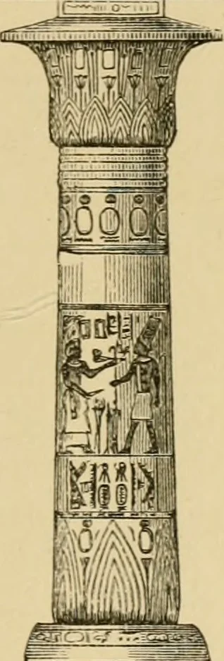 An illustration from Architecture, classic and early Christian, 1888, leaf 60