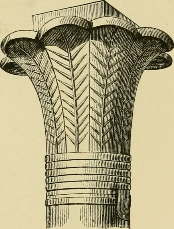 An illustration from Architecture, classic and early Christian, 1888, leaf 61