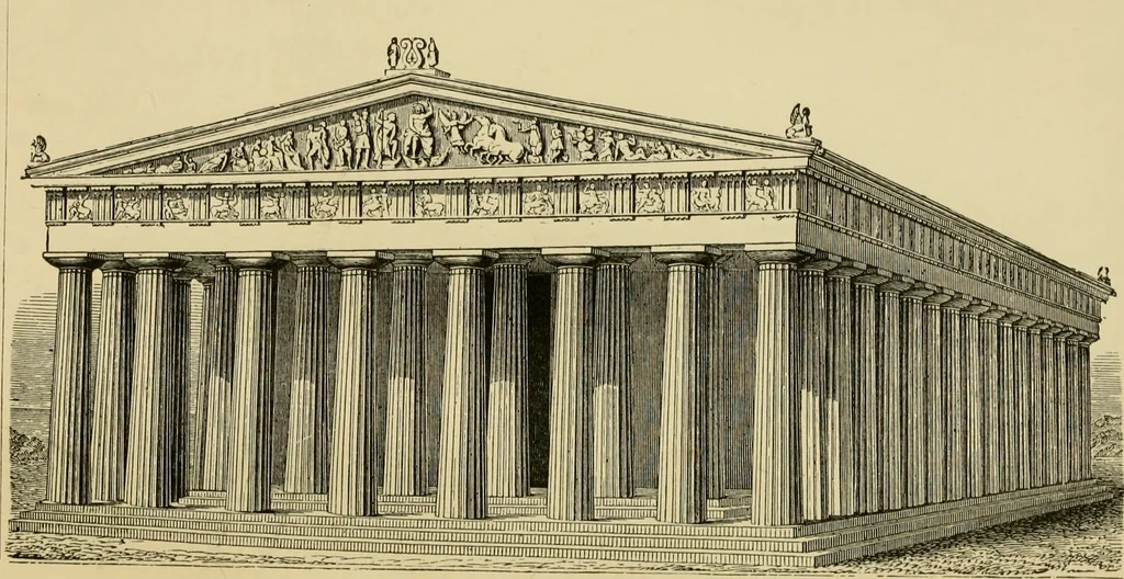 An illustration from Architecture, classic and early Christian, 1888, leaf 7