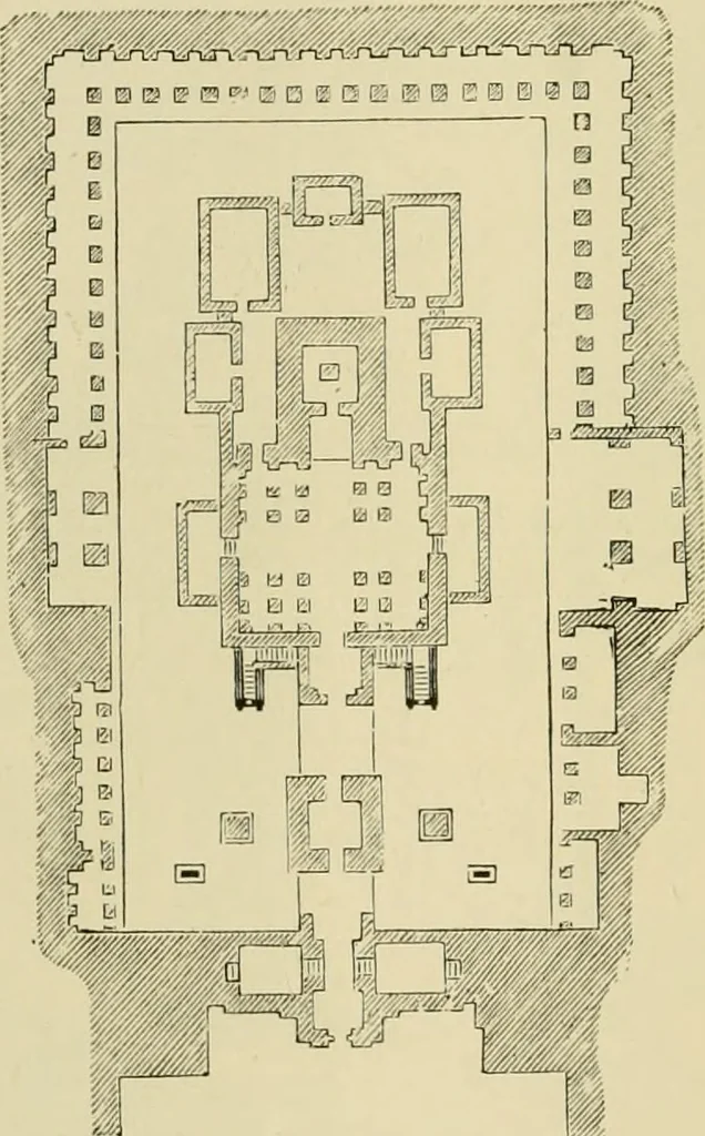 An illustration from Architecture, classic and early Christian, 1888, leaf 97
