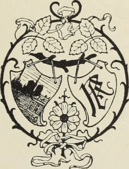 An illustration from Architecture, décoration et ameublement pendant le dix-huitième siècle, Régence - Louis XV. Symétrie et asymétrie proportions légères et courbes capricieuses, 1900, leaf 6