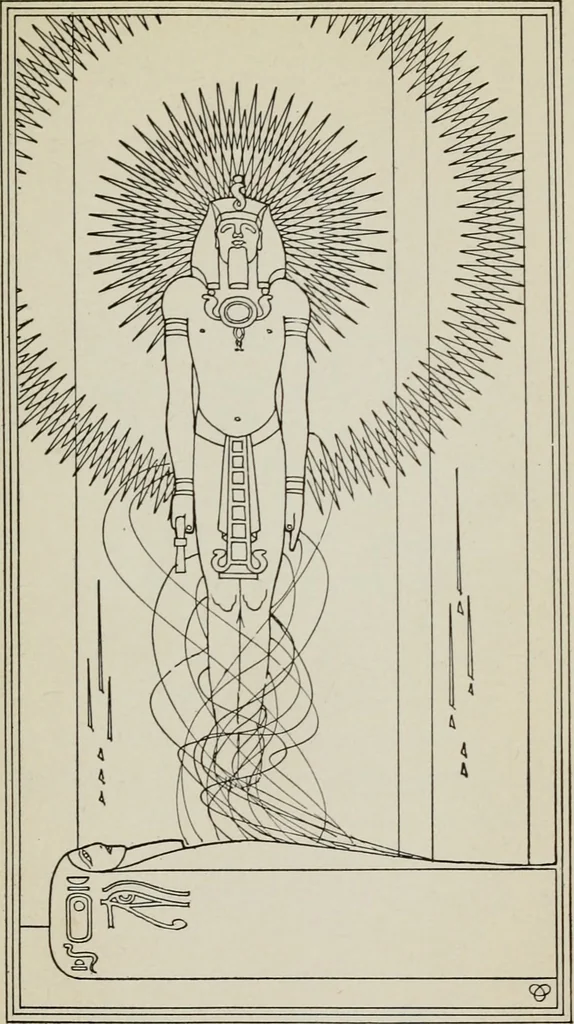 An illustration from Architecture and democracy, 1918, leaf 200