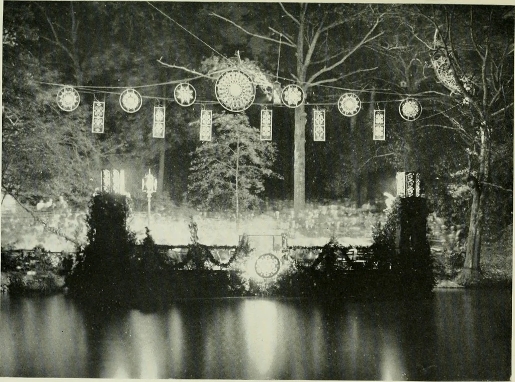 An illustration from Architecture and democracy, 1918, leaf 142