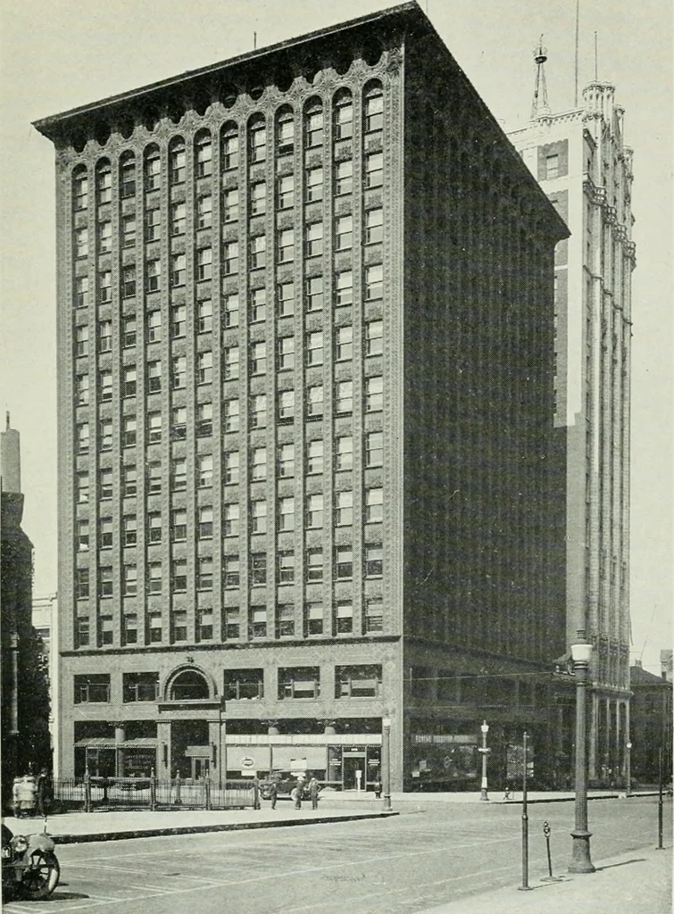 An illustration from Architecture and democracy, 1918, leaf 34