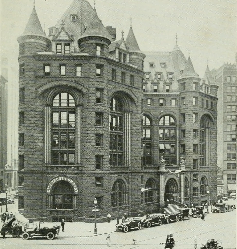 An illustration from Architecture and democracy, 1918, leaf 40