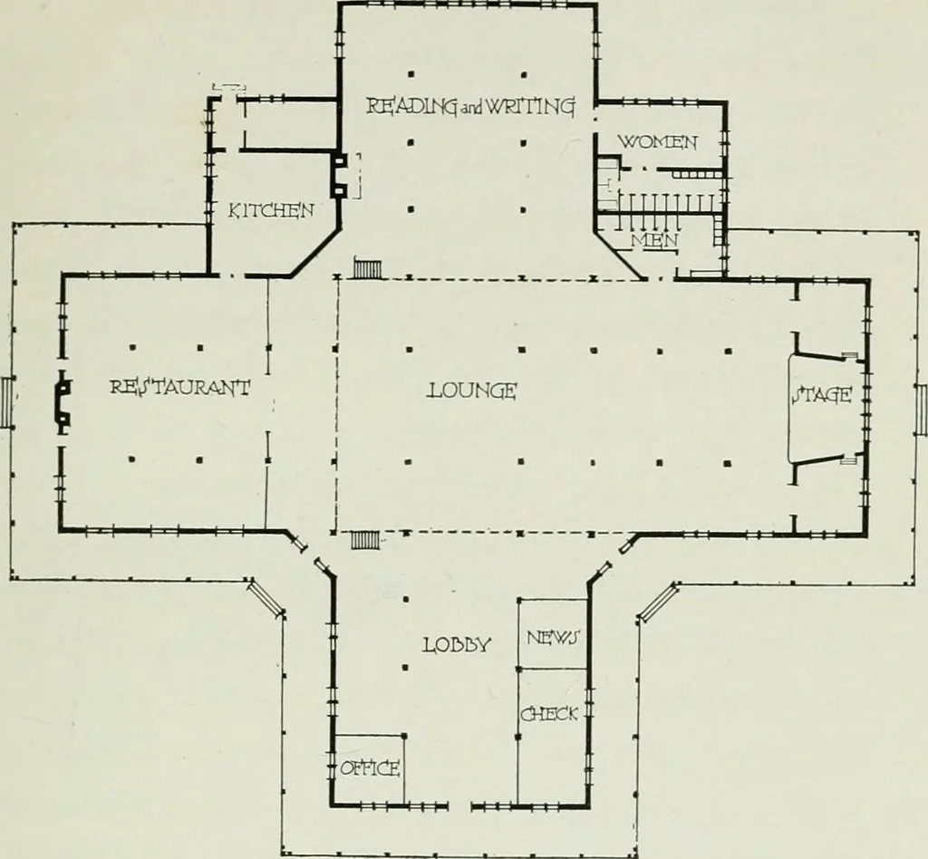 An illustration from Architecture and democracy, 1918, leaf 54