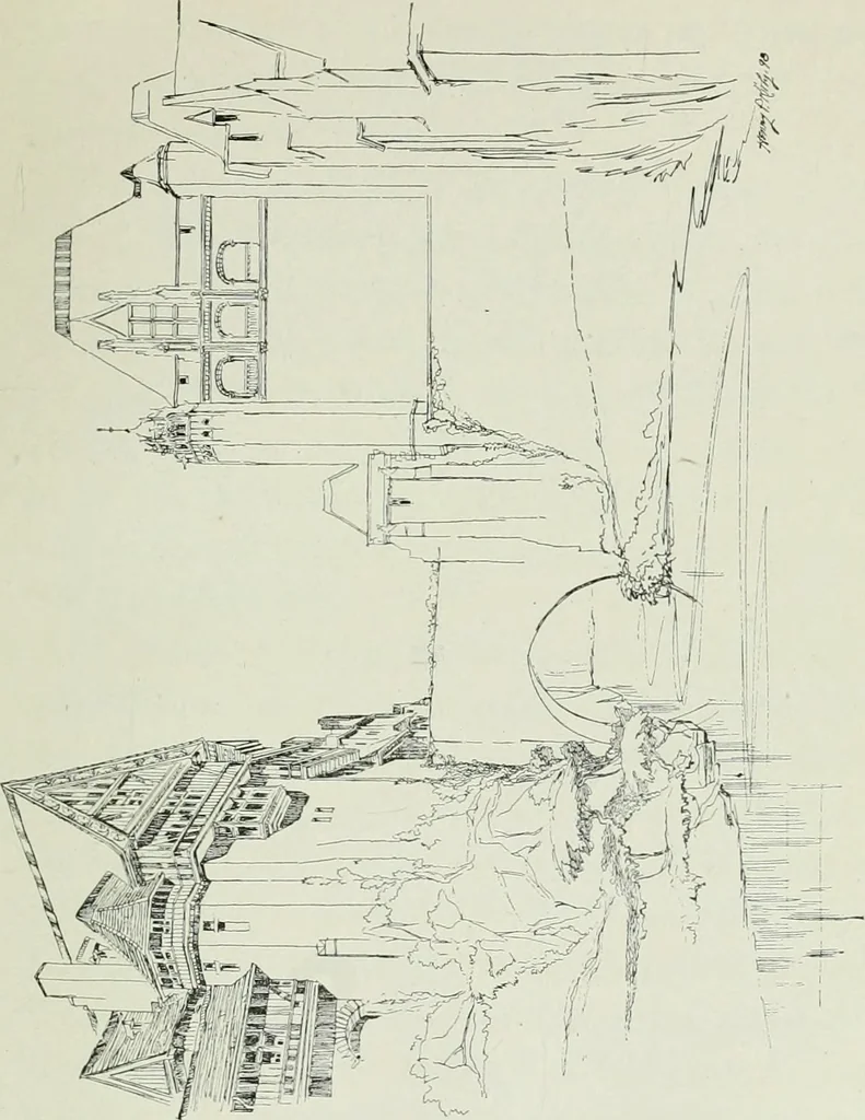 An illustration from Architecture and democracy, 1918, leaf 72