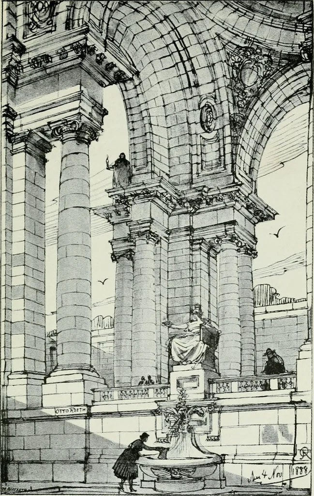 An illustration from Architecture and democracy, 1918, leaf 78