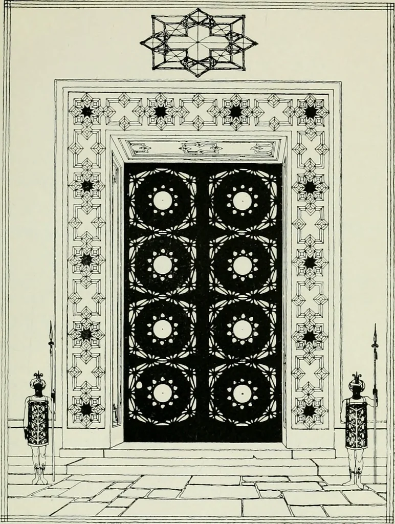 An illustration from Architecture and democracy, 1918, leaf 98