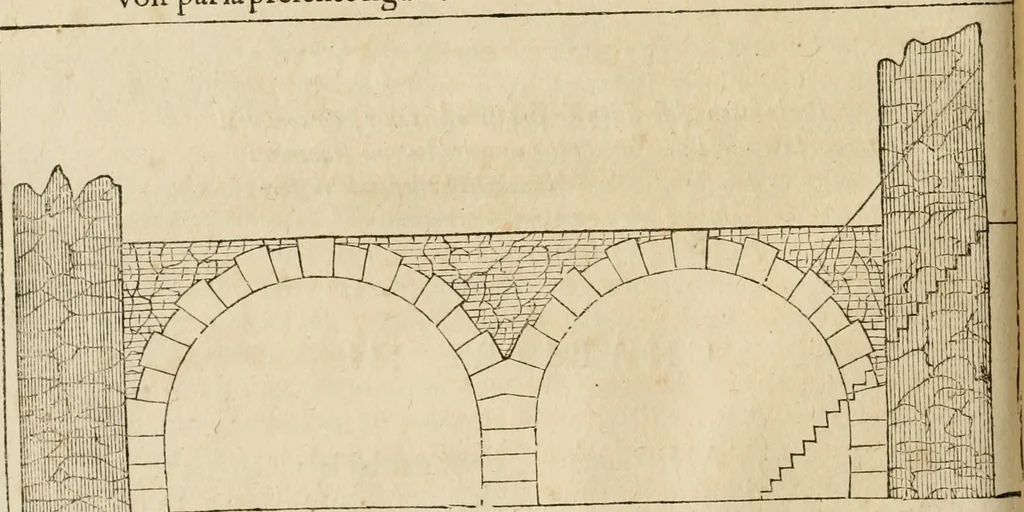 An illustration from Architecture de Philibert de l'Orme ... : uure entiere contenant onze livres, augmentée de deux, & autres figures non encores veuës, tant pour desseins qu'ornemens de maisons : avec vne belle inuention pour bien bastir, & à petits fraiz .., 1626, leaf 109