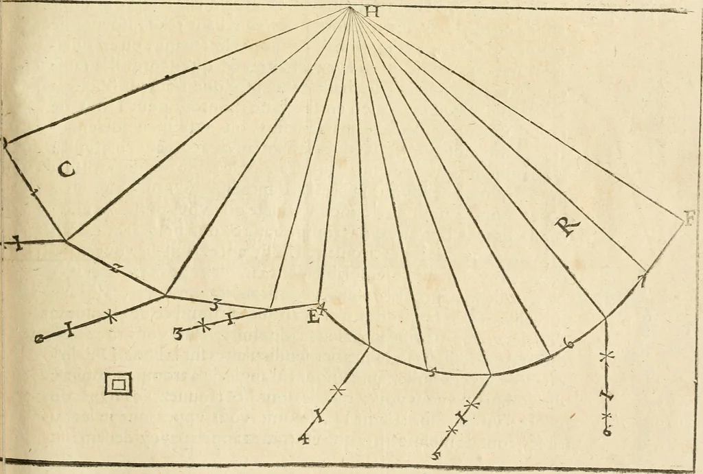 An illustration from Architecture de Philibert de l'Orme ... : uure entiere contenant onze livres, augmentée de deux, & autres figures non encores veuës, tant pour desseins qu'ornemens de maisons : avec vne belle inuention pour bien bastir, & à petits fraiz .., 1626, leaf 212