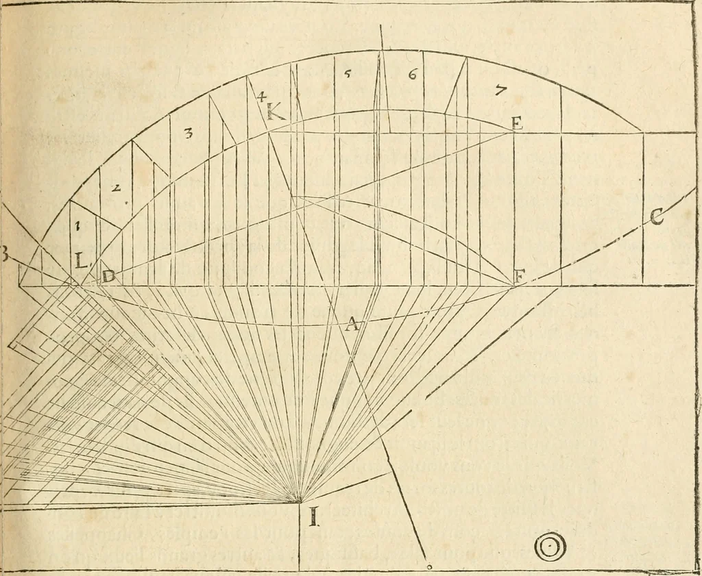 An illustration from Architecture de Philibert de l'Orme ... : uure entiere contenant onze livres, augmentée de deux, & autres figures non encores veuës, tant pour desseins qu'ornemens de maisons : avec vne belle inuention pour bien bastir, & à petits fraiz .., 1626, leaf 214