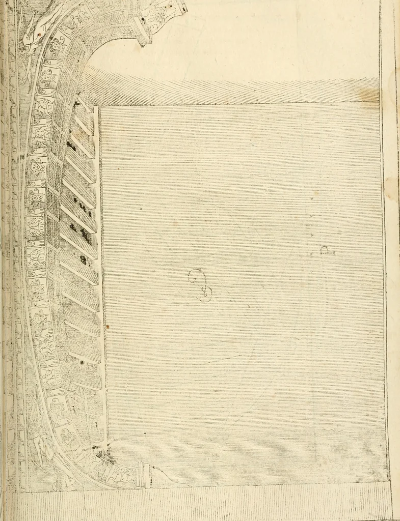 An illustration from Architecture de Philibert de l'Orme ... : uure entiere contenant onze livres, augmentée de deux, & autres figures non encores veuës, tant pour desseins qu'ornemens de maisons : avec vne belle inuention pour bien bastir, & à petits fraiz .., 1626, leaf 232