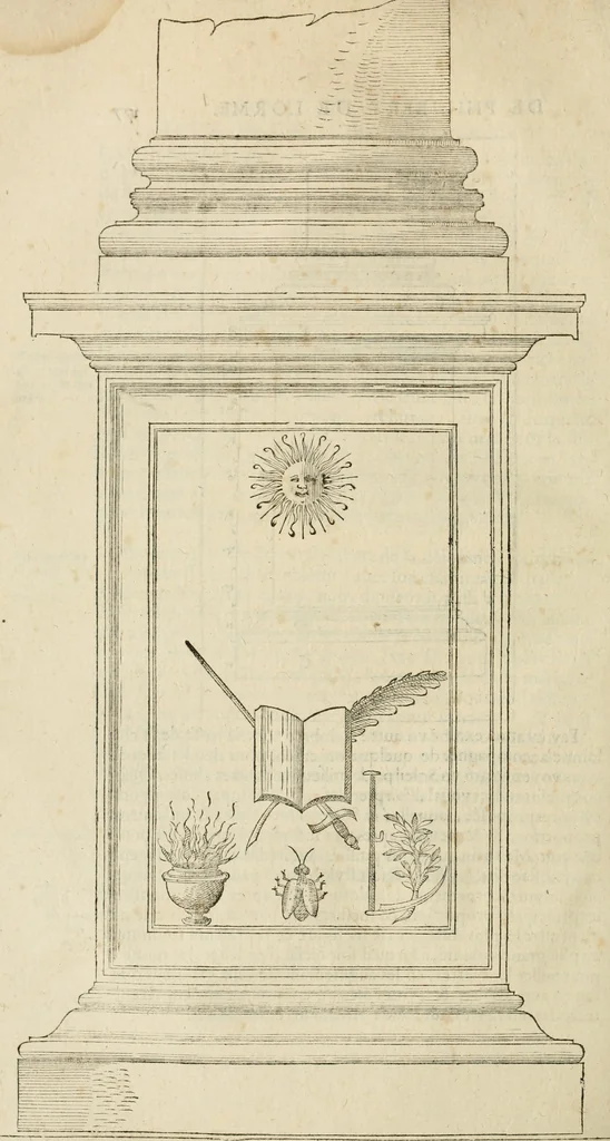 An illustration from Architecture de Philibert de l'Orme ... : uure entiere contenant onze livres, augmentée de deux, & autres figures non encores veuës, tant pour desseins qu'ornemens de maisons : avec vne belle inuention pour bien bastir, & à petits fraiz .., 1626, leaf 361