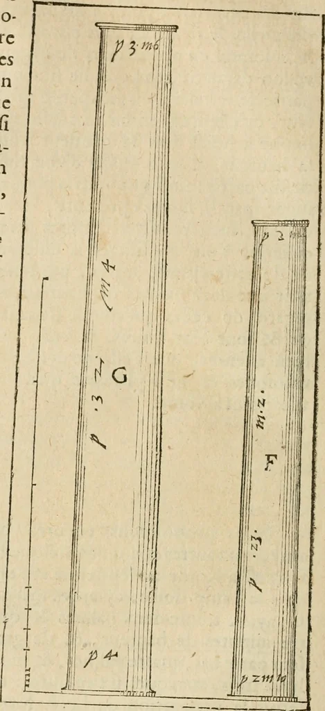 An illustration from Architecture de Philibert de l'Orme ... : uure entiere contenant onze livres, augmentée de deux, & autres figures non encores veuës, tant pour desseins qu'ornemens de maisons : avec vne belle inuention pour bien bastir, & à petits fraiz .., 1626, leaf 389