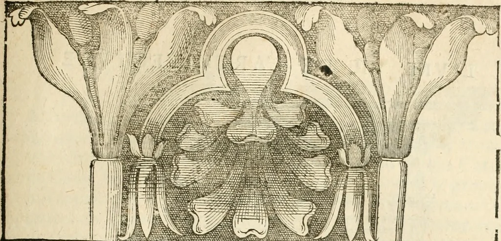 An illustration from Architecture de Philibert de l'Orme ... : uure entiere contenant onze livres, augmentée de deux, & autres figures non encores veuës, tant pour desseins qu'ornemens de maisons : avec vne belle inuention pour bien bastir, & à petits fraiz .., 1626, leaf 432