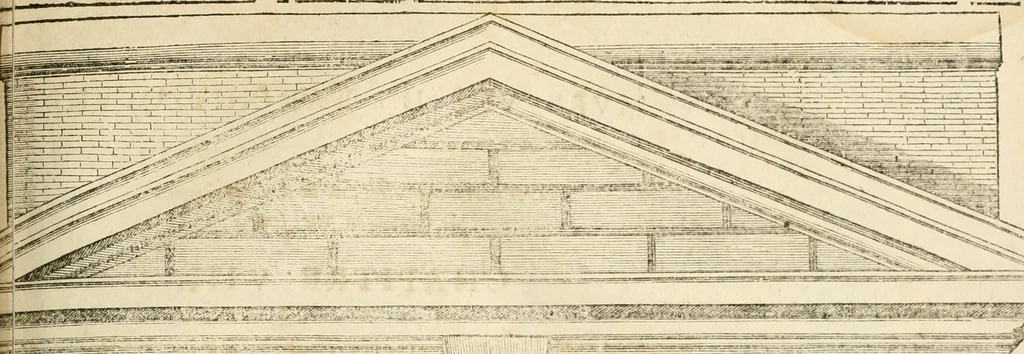 An illustration from Architecture de Philibert de l'Orme ... : uure entiere contenant onze livres, augmentée de deux, & autres figures non encores veuës, tant pour desseins qu'ornemens de maisons : avec vne belle inuention pour bien bastir, & à petits fraiz .., 1626, leaf 488