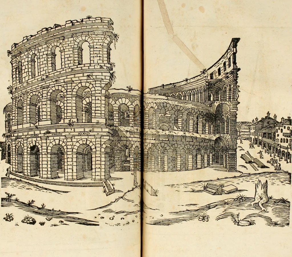 An illustration from Architecture de Philibert de l'Orme ... : uure entiere contenant onze livres, augmentée de deux, & autres figures non encores veuës, tant pour desseins qu'ornemens de maisons : avec vne belle inuention pour bien bastir, & à petits fraiz .., 1626, leaf 533