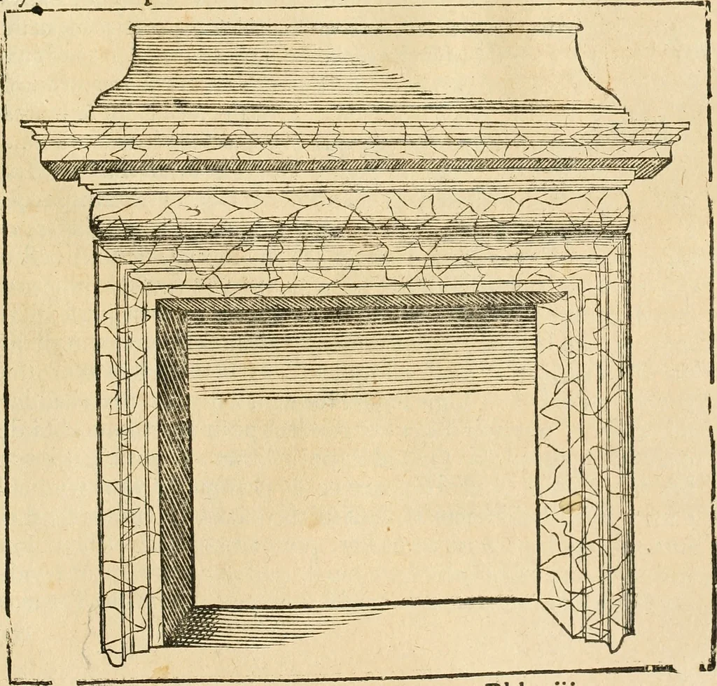 An illustration from Architecture de Philibert de l'Orme ... : uure entiere contenant onze livres, augmentée de deux, & autres figures non encores veuës, tant pour desseins qu'ornemens de maisons : avec vne belle inuention pour bien bastir, & à petits fraiz .., 1626, leaf 556