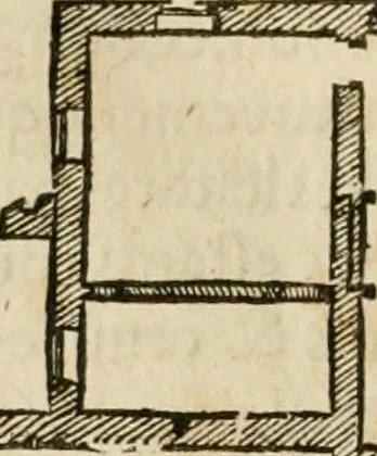 An illustration from Architecture de Philibert de l'Orme ... : uure entiere contenant onze livres, augmentée de deux, & autres figures non encores veuës, tant pour desseins qu'ornemens de maisons : avec vne belle inuention pour bien bastir, & à petits fraiz .., 1626, leaf 631