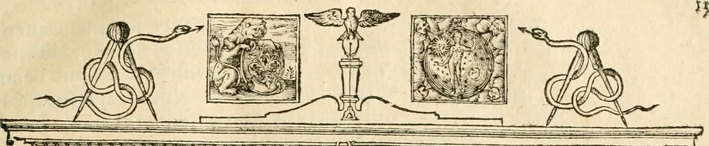 An illustration from Architecture de Philibert de l'Orme ... : uure entiere contenant onze livres, augmentée de deux, & autres figures non encores veuës, tant pour desseins qu'ornemens de maisons : avec vne belle inuention pour bien bastir, & à petits fraiz .., 1626, leaf 64