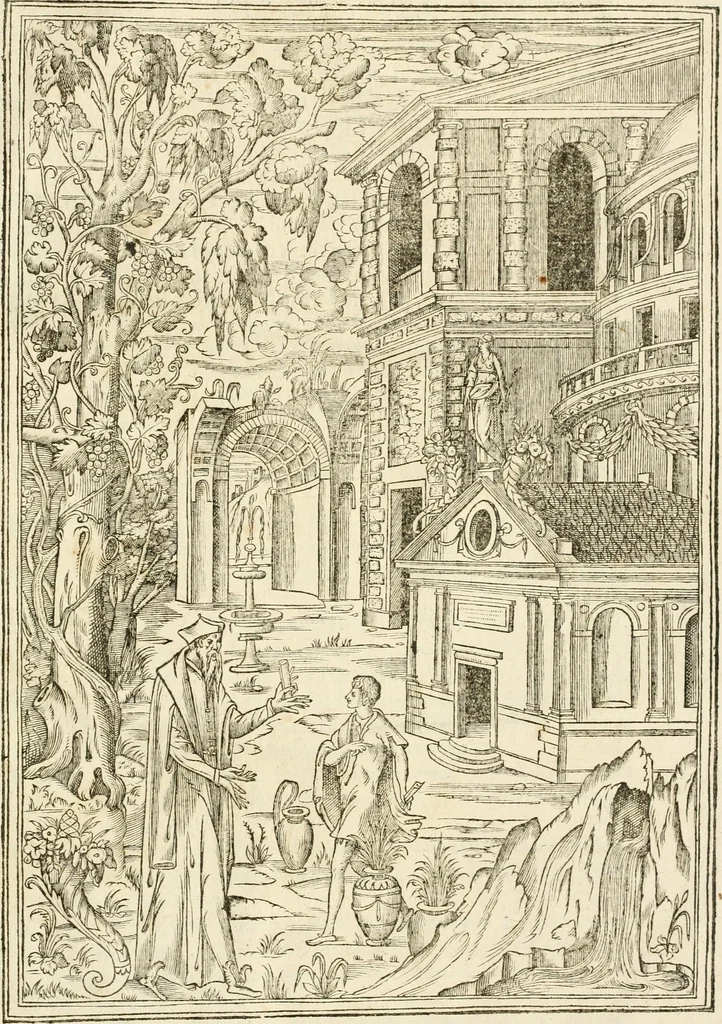 An illustration from Architecture de Philibert de l'Orme ... : uure entiere contenant onze livres, augmentée de deux, & autres figures non encores veuës, tant pour desseins qu'ornemens de maisons : avec vne belle inuention pour bien bastir, & à petits fraiz .., 1626, leaf 688