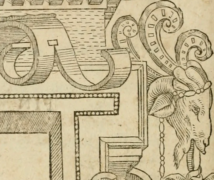 An illustration from Architecture de Philibert de l'Orme ... : uure entiere contenant onze livres, augmentée de deux, & autres figures non encores veuës, tant pour desseins qu'ornemens de maisons : avec vne belle inuention pour bien bastir, & à petits fraiz .., 1626, leaf 703