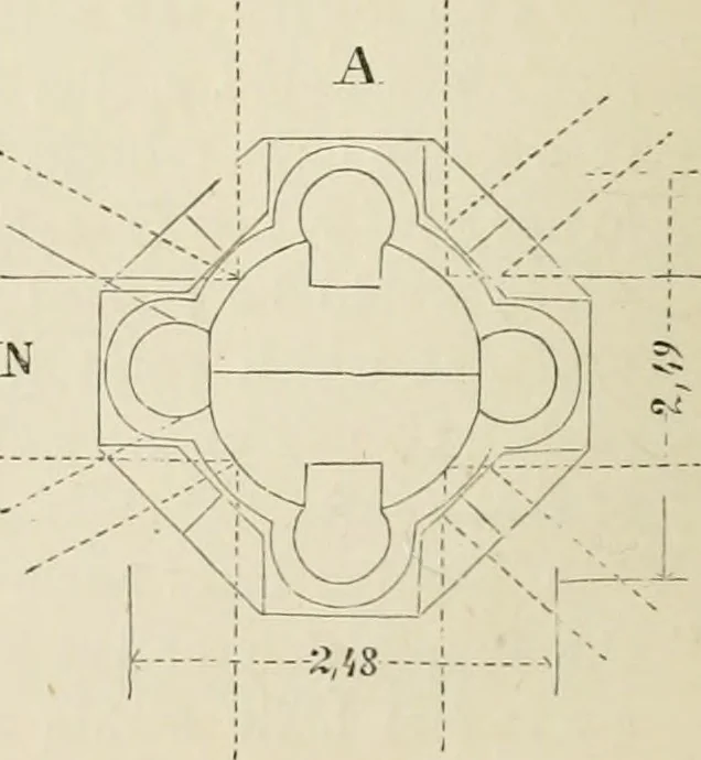An illustration from Architecture: gothic and renaissance, 1880, leaf 121